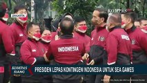 Jokowi Lepas 499 Atlet Indonesia yang Akan Bertanding di Sea Games Vietnam