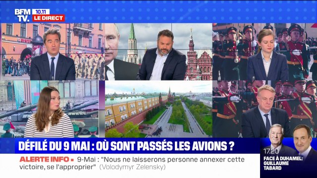 9-Mai: le porte-parole de Kremlin annonce l'annulation du défilé aérien à cause des mauvaises conditions météorologiques