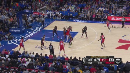 Harden stands out as Sixers level Miami series