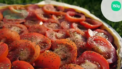 Tarte au concentré de tomates