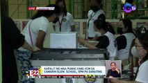 Kapalit ng mga sirang VCM sa Caloocan, 5pm pa darating | Eleksyon 2022