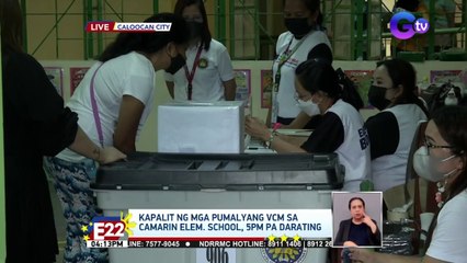Kapalit ng mga sirang VCM sa Caloocan, 5pm pa darating | Eleksyon 2022