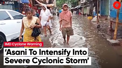 Rain Batters Kolkata As Cyclone Asani Intensifies