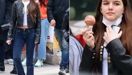 Katie Holmes đi ăn trưa cùng với Tom Cruise và con gái Suri