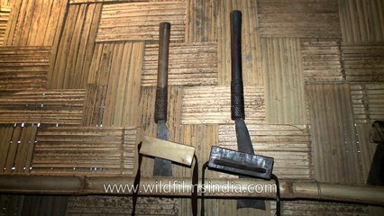 Naga Dao knife used for hunting and general use