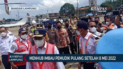 Menhub Imbau Pemudik Pulang Setelah 8 Mei 2022