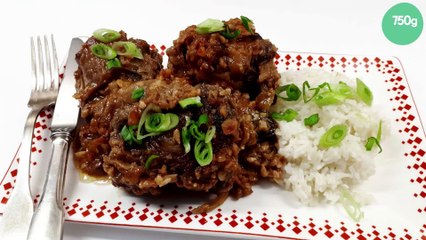 Queue de bœuf aux arachides