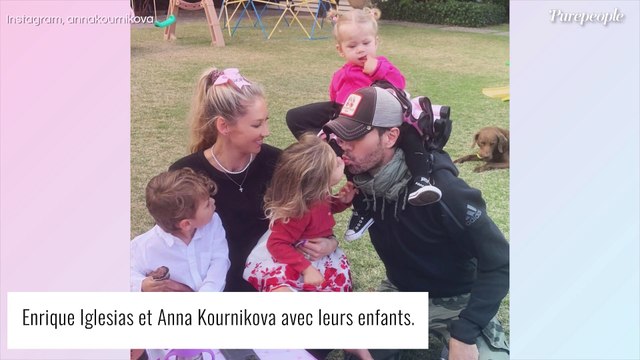 Enrique Iglesias et Anna Kournikova : Rares images de leurs 3 enfants pour une journée importante