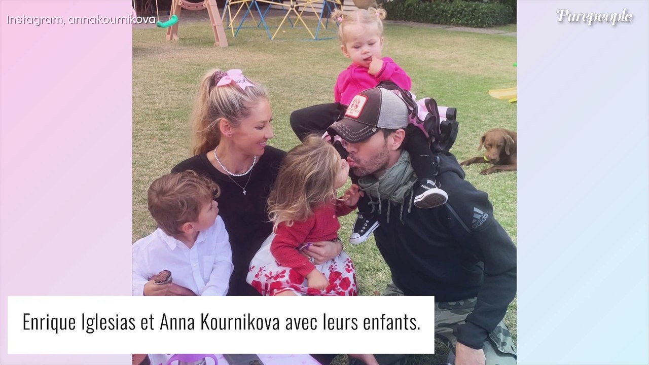 Enrique Iglesias et Anna Kournikova : Rares images de leurs 3 enfants pour une journée importante