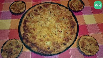 Tarte aux pommes sauce mirliton