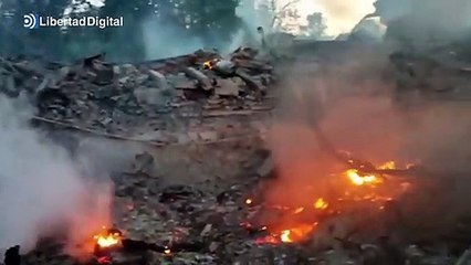 Al menos 62 muertos en un bombardeo ruso sobre una escuela de Lugansk