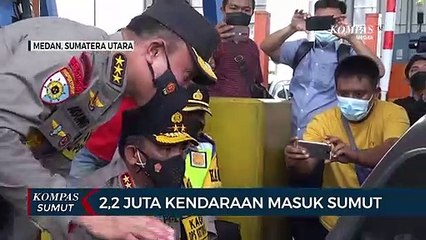2,2 Juta Kendaraan Masuk Sumatera Utara Pada Musim Mudik Lebaran