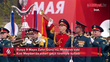 Rusya Zafer Günü’nü askeri geçit töreniyle kutladı