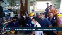 TNI AL Amankan 34 Kontainer Minyak Goreng yang