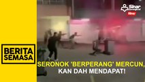 Seronok 'berperang' mercun, kan dah mendapat!