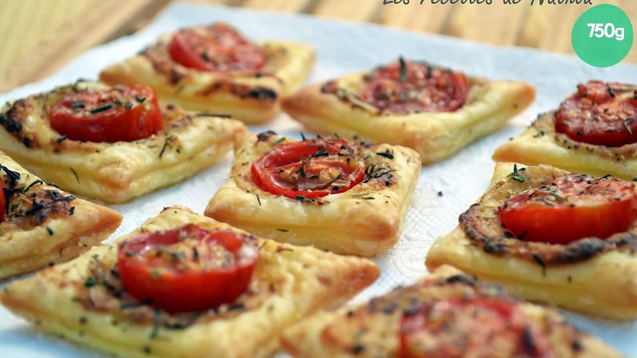 Mini feuilletés provençaux thym et moutarde