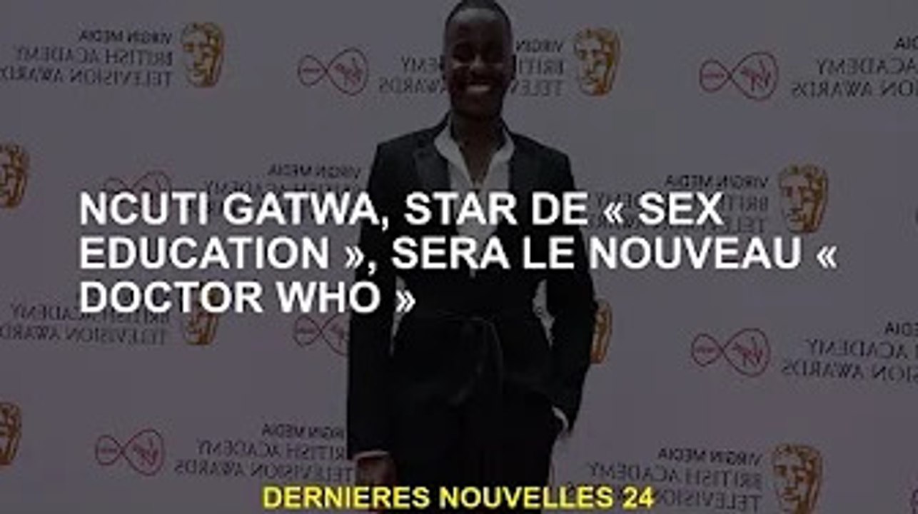 La star de "Sex Education" Ncuti Gatwa sera le nouveau "Doctor Who"