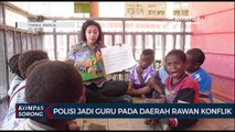 Cerdaskan Anak Bangsa Binmas Noken Operasi Damai Cartenz Bantu Mengajar Di Pedalaman Papua