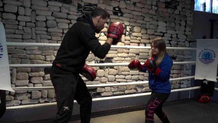 Down sendromlu Sıla'nın spor tutkusu görenleri hayran bıraktı