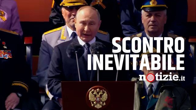Guerra Russia-Ucraina, Putin alla parata di Mosca: Nato non ci ha ascoltato, scontro inevitabile