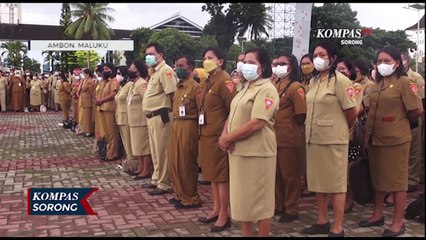Pemkot Ambon Tingkatkan Disiplin, ASN Tidak Ikut Apel Perdana Siap Terima Sanksi