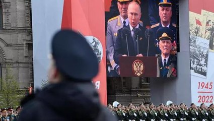 Putin'in konuşması sırasında Rus televizyonlarına siber saldırı! Ukraynalı hacker'lar ekranlarda kendi mesajlarını paylaştı
