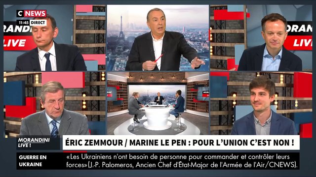 Législatives - Dans Morandini Live , Léon Deffontaines, porte-parole de Fabien Roussel, qualifie les candidats des partis d’Eric Zemmour et de Marine Le Pen d’imbéciles et provoque la polémique - VIDEO
