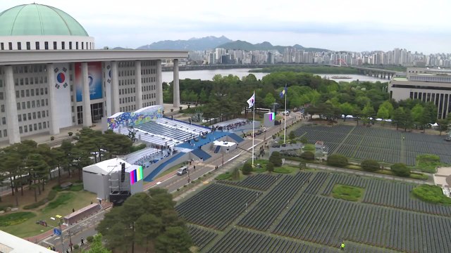 내일 대통령 취임식...취임사 분량 12분으로 축소 / YTN