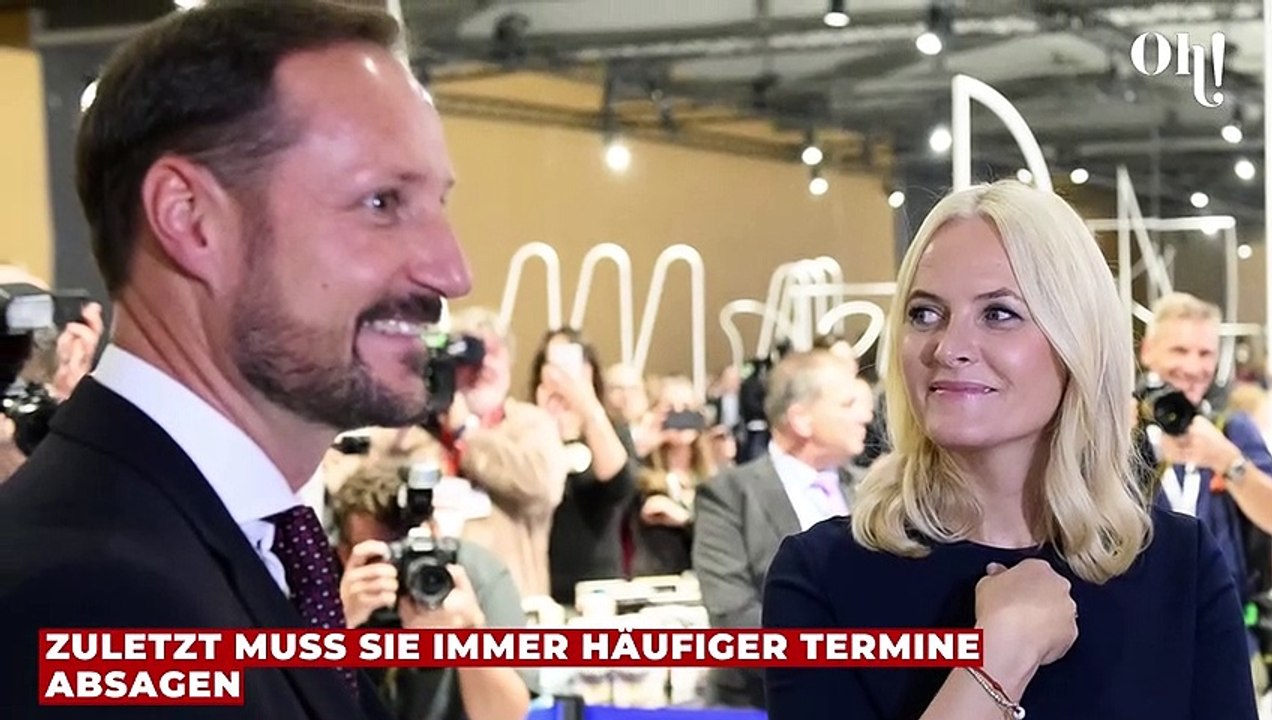 Wegen Krankheit: Prinzessin Mette-Marit muss kürzertreten