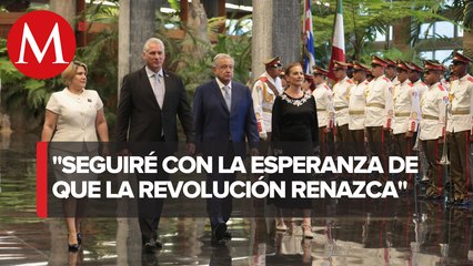 AMLO propone una “nueva Revolución” al régimen cubano
