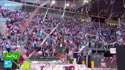 الإسباني الشاب الكاراس يسحق زفيريف ويتوج ببطولة مدريد للتنس