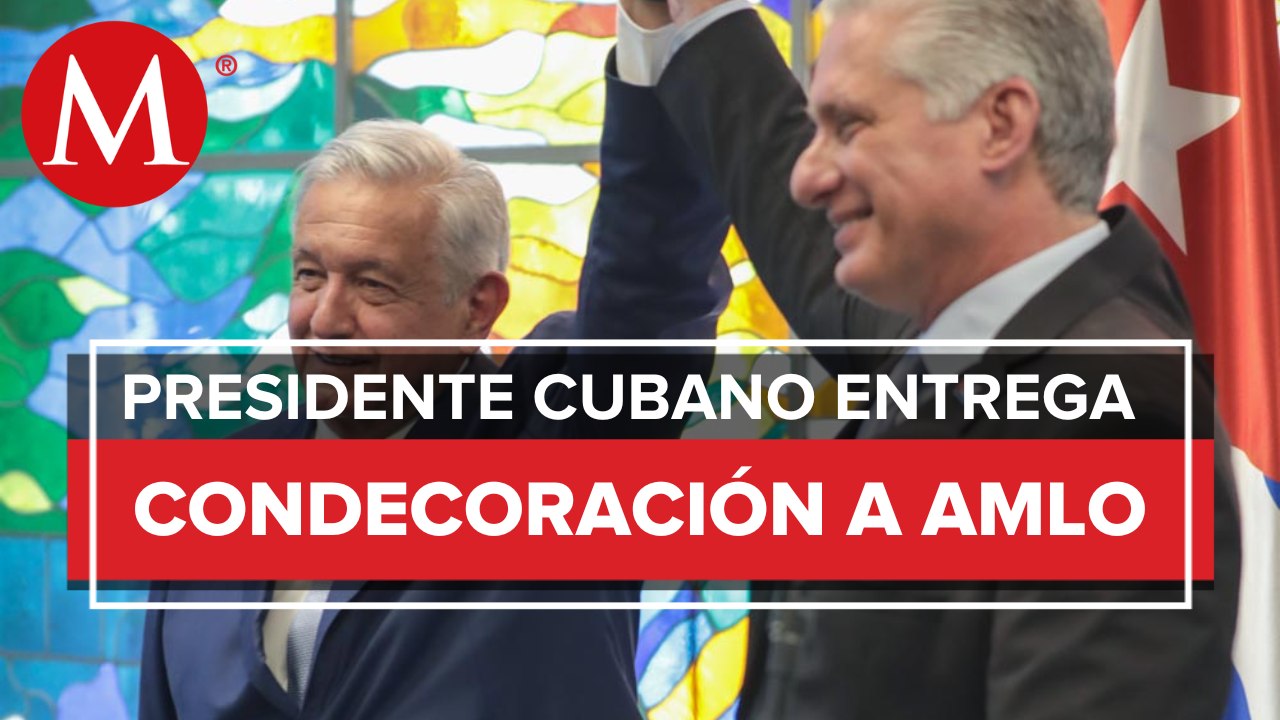 "México siempre será solidario con Cuba": AMLO y Díaz-Canel se reúnen en La Habana