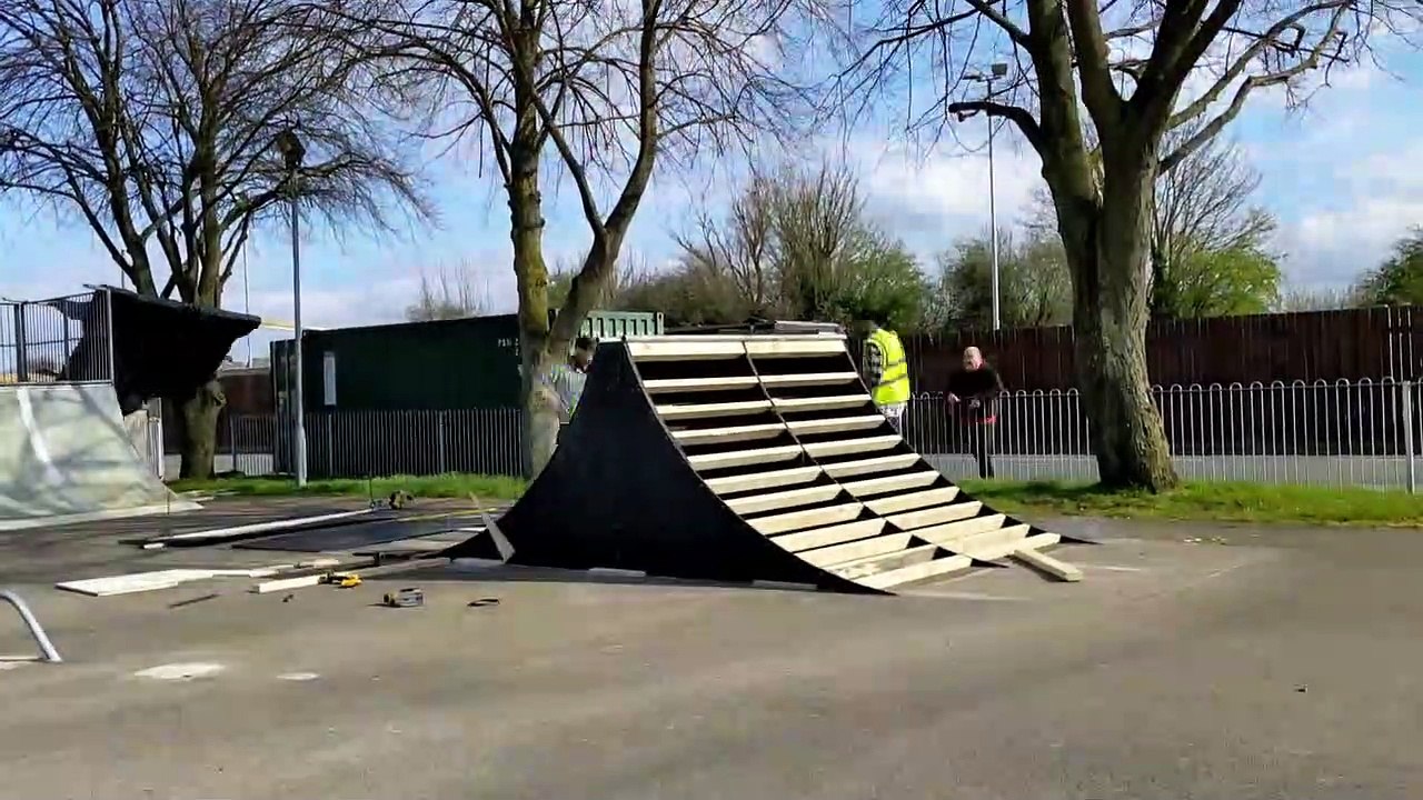 Malton Skate Park Refurbished