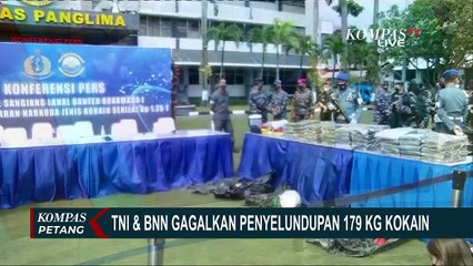 179 Kokain Mengapung di Laut, TNI-AL & BNN Usut Penyelundupan untuk Cari Negara Penerimanya!