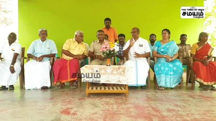 மாணவர்களுக்கு சுத்திகரிக்கப்பட்ட குடிநீர்; காவல் சார்பு ஆய்வாளர் துவக்கி வைப்பு!