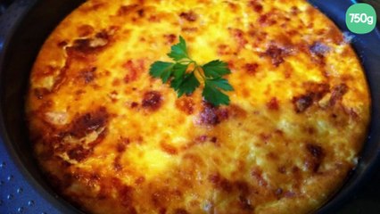 Clafoutis salé au roquefort
