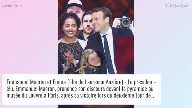 Emmanuel Macron : Enorme câlin des petites-filles de Brigitte Macron pour leur daddy