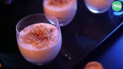 Mousse de kaki au gingembre