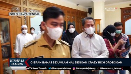 Gibran Bahas Sejumlah Hal Dengan Crazy Rich Grobogan