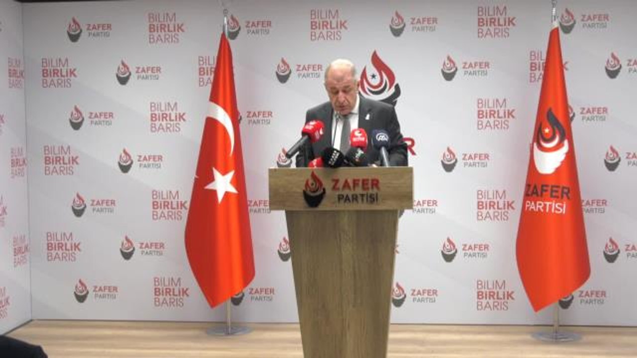 Zafer Partisi Genel Başkanı Özdağ: "Haziran 2015 Seçimleri ile Kasım 2015 Arasındaki Sürece Benzer Bir Şiddet Dalgasının Bu Sefer Sığınmacılar...