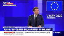 Emmanuel Macron devant le Parlement européen: 