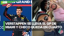 Max Verstappen gana el primer Gran Premio de Miami; 'Checo' Pérez termina en cuarto lugar