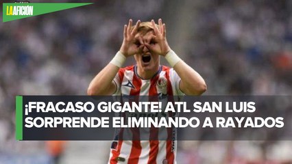 Atlético de San Luis sorprende a Monterrey en penales y se mete a la liguilla