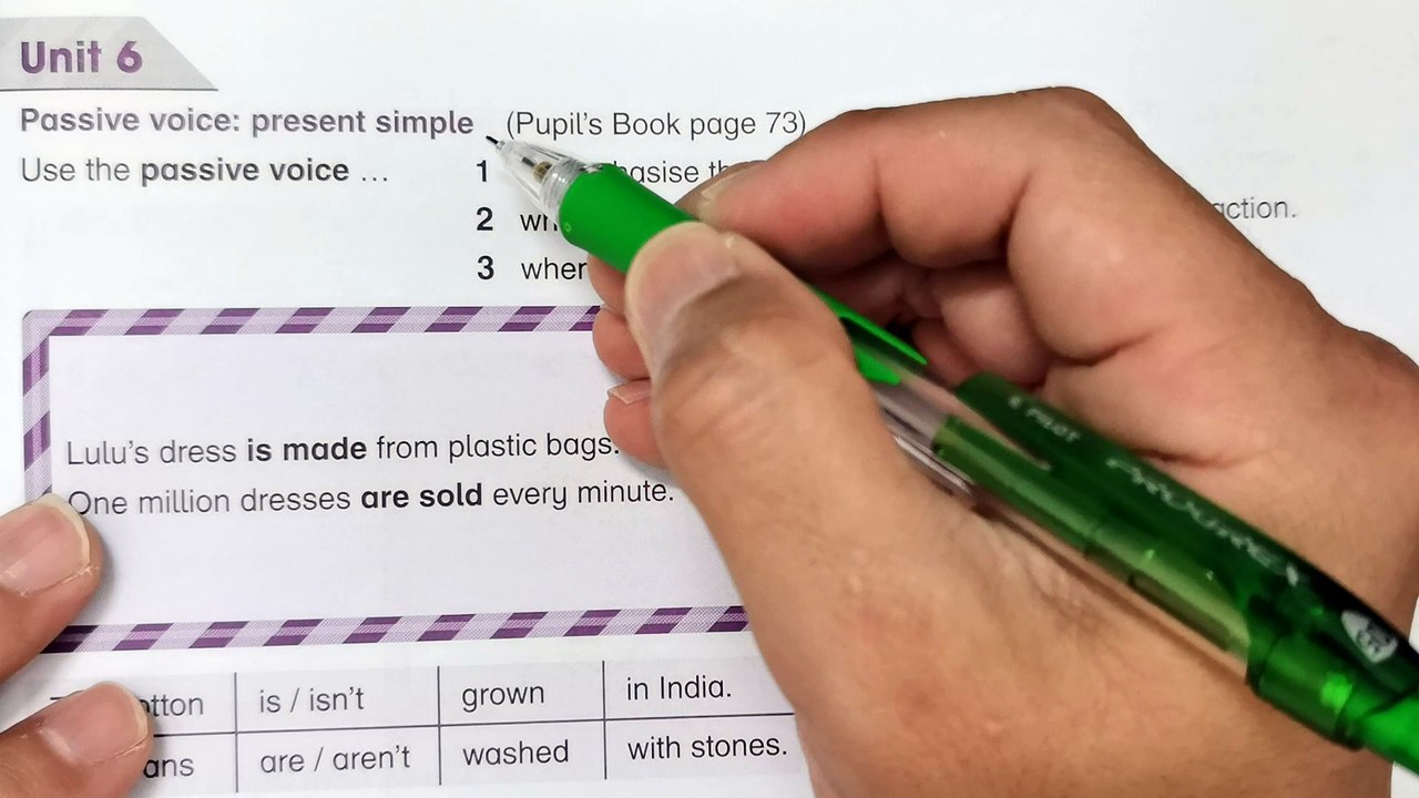 Year 6 Academy Stars Workbook Answer Page 123Unit Grammar referenceUnit 6