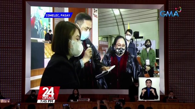 Comelec en banc, nag-convene bilang Board of Canvassers | 24 Oras