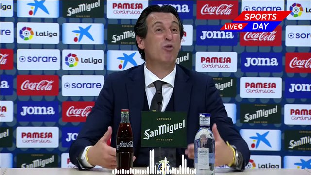 Conferencia de prensa Unai Emery Tras el empate ultimo minuto | VILLARREAL 1 vs 1 SEVILLA | LaLiga