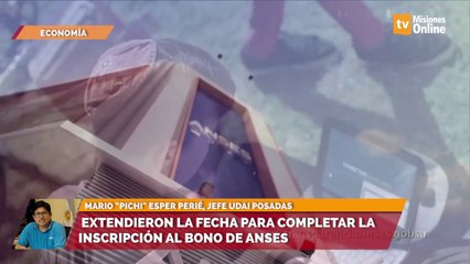 Extendieron la fecha para completar la inscripción al bono de anses