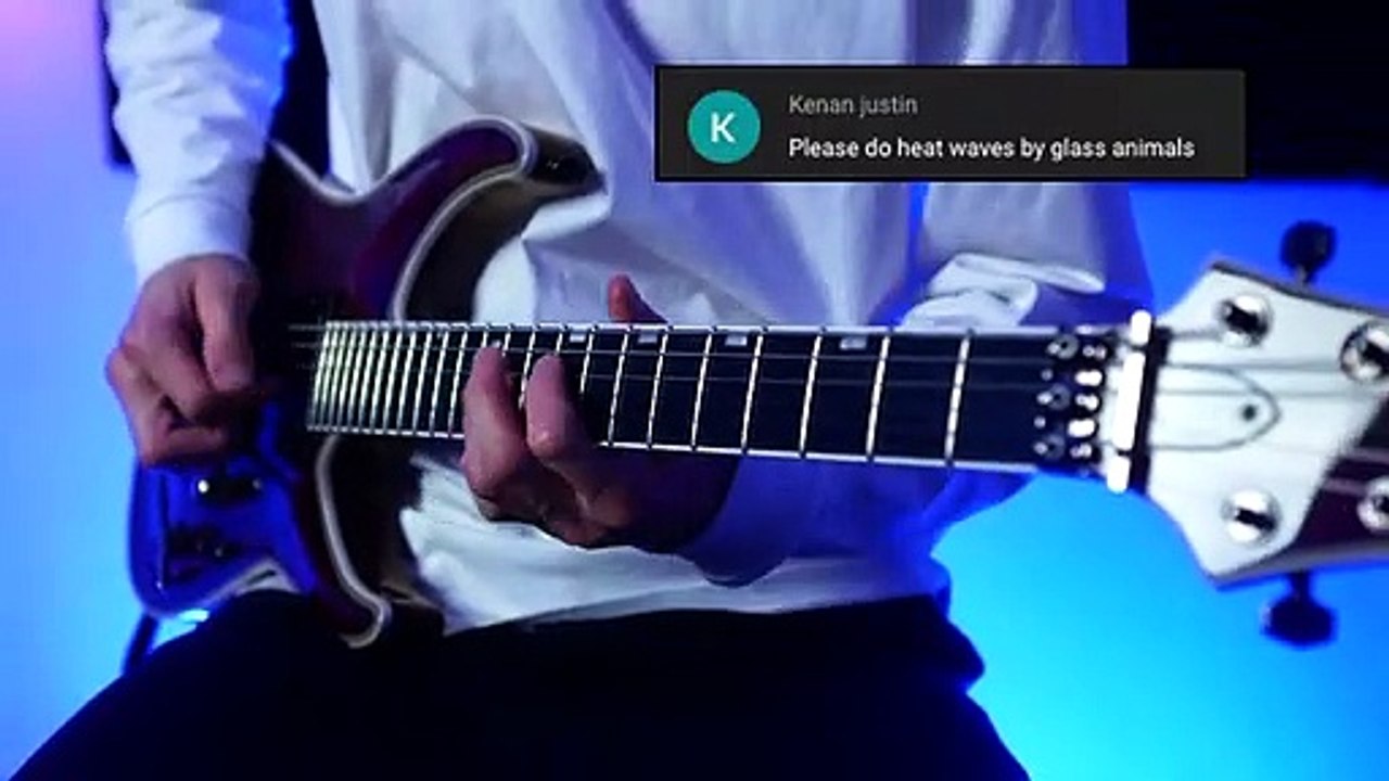 Glass Animals - Heat Waves - Electric Guitar Cover