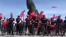 SPOR 'Çanakkale'nin Evlatları Atasının İzinde' bisiklet turu başladı