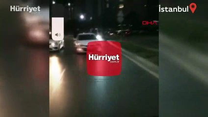Asker konvoyunda aracın takla attığı anlar kamerada